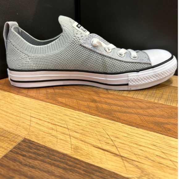 New Converse CTAS Shoreline Grey Sneakers SlipOn - Picture 2 of 4